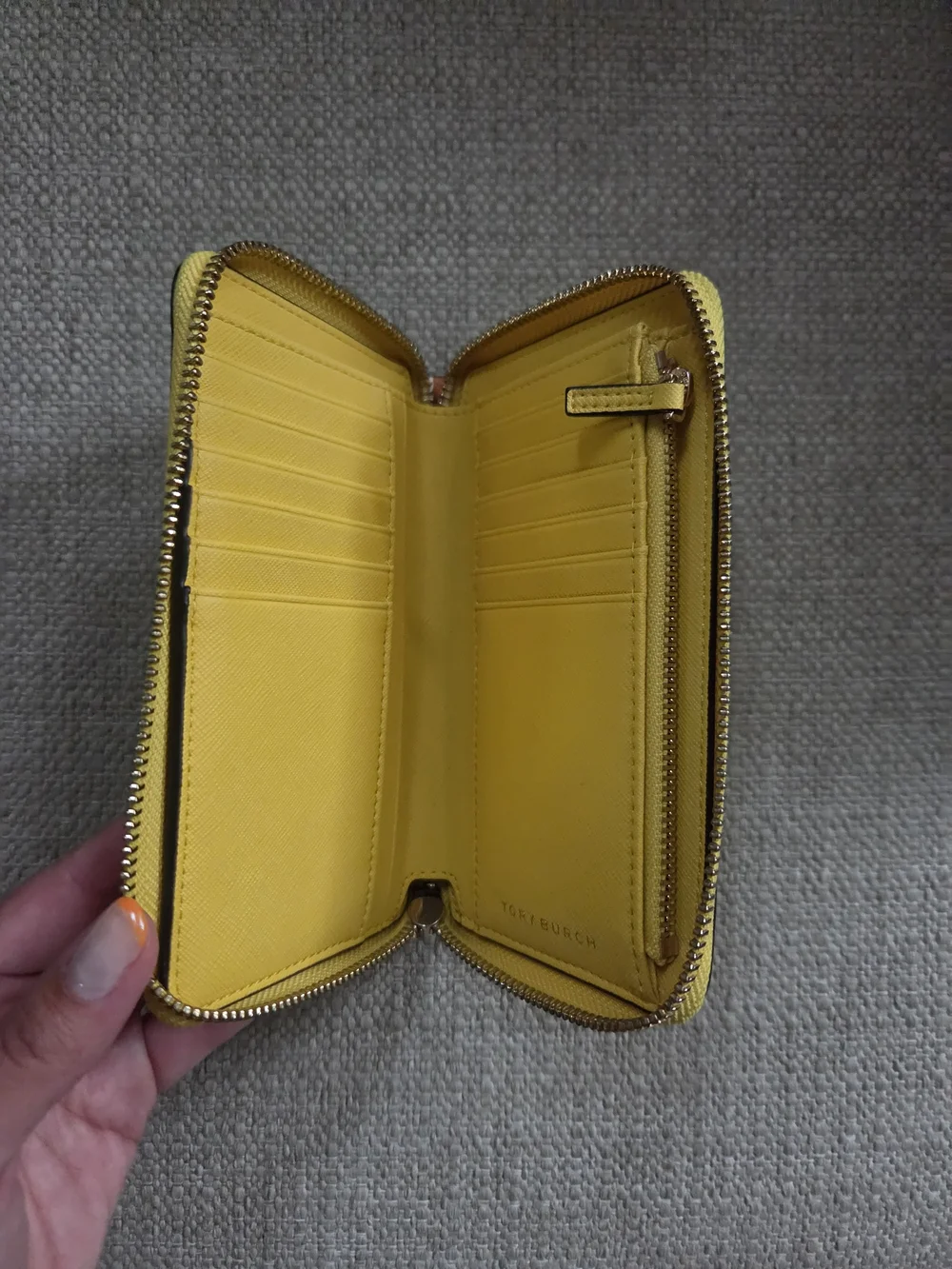 Tory Burch Sunrise Stripe Emerson Continental Wallet